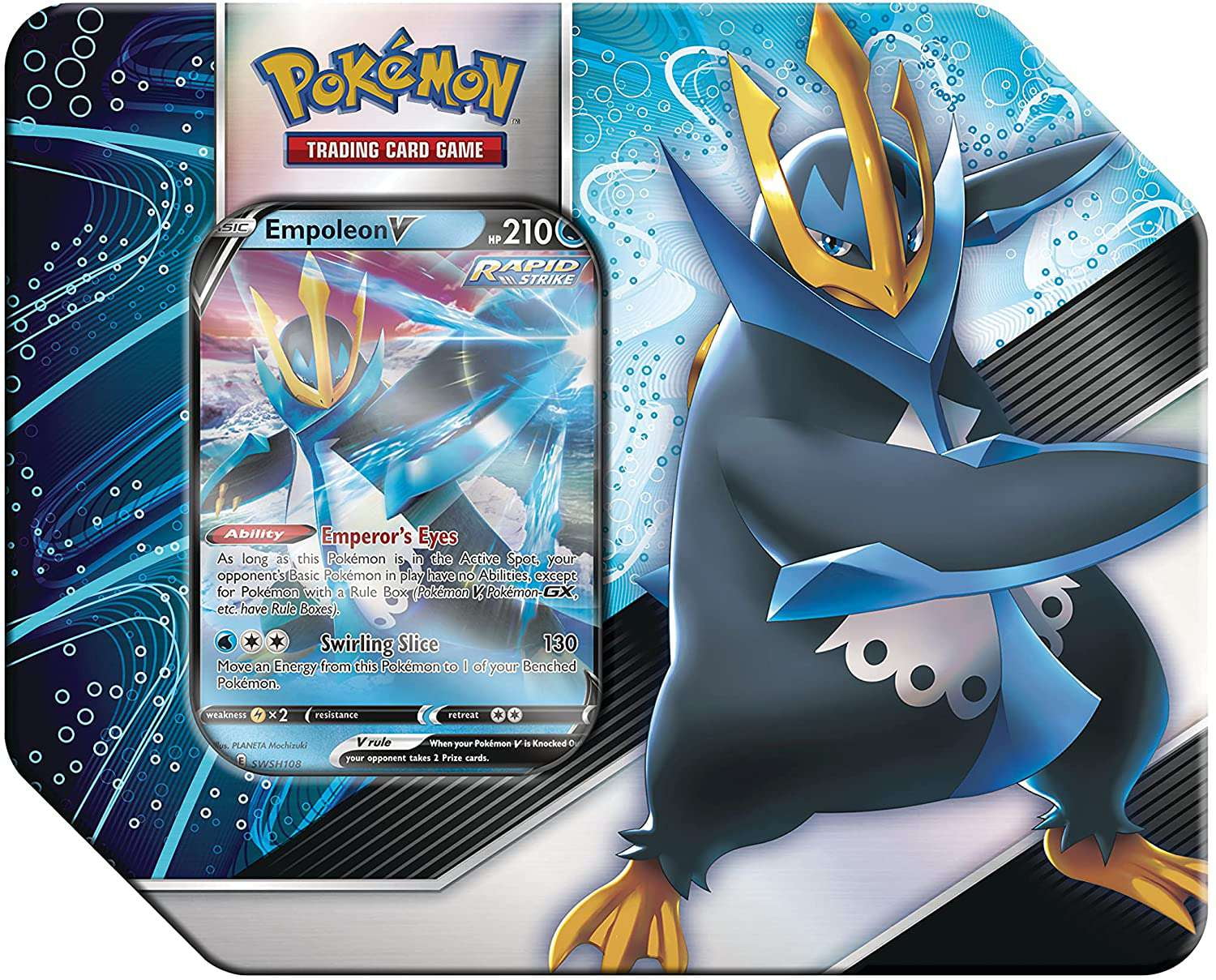 Pokemon TCG: Crown Zenith Tin  Random Galarian Articuno, Zapdos, or  Moltres (1 Full-Art Foil Card & 5 Booster Packs) - Walmart.com