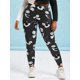 thumbnail image 3 of Talla grande Panda Print Flacny Leggings Rosegal Leggings de talla grande, 3 of 5
