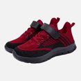 thumbnail image 2 of NOEGOEU Boys Girls Sneakers Tennis Shoes for Kids Breathable Lightweight Non Slip Running Shoes (Red,30), 2 of 8