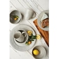 thumbnail image 5 of Rachael Ray 16-Pieces Cucina Stoneware and Ceramic Dinnerware Set, Gray, 5 of 13
