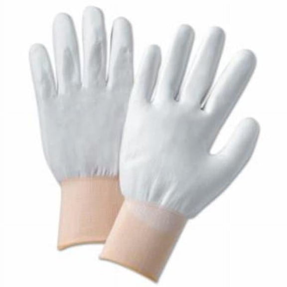 Pip Work Gloves,Wht,PU Coated,Nylon,XL,PK12 713SUC/XL