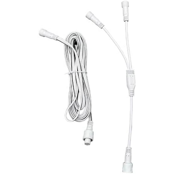 Permanent Outdoor Lights Extension Lead Waterproof Cord,Waterproof Extension Cable 3Pin,IP68 Extension Cable$$Tools & Hardware Other