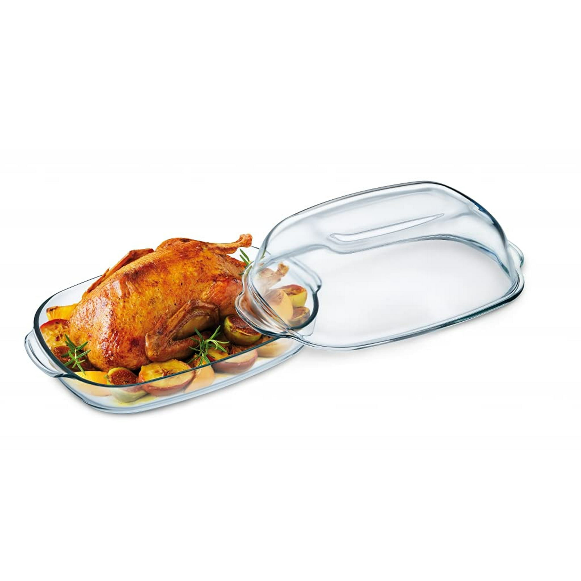 Simax Casserole Dish For Oven Glass Baking Dish With High Lid Set Microwave Oven and Dishwasher Safe Cookware Borosilicate Glassware 8 Qt. Large Baking Dish Walmart