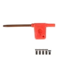 thumbnail image 5 of EPOTOOR 1/2 Inch Lathe Indexable Carbide Inserts Suitable for Finishing Operations with Turning Tools Drill Holder Kit TCMT16T304 with Case 5 Pieces, 5 of 5