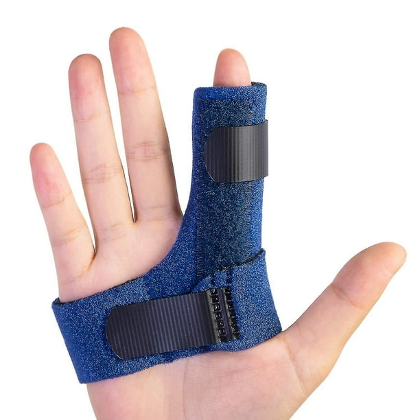 Férula para dedo en gatillo para mano derecha e izquierda, soporte para dedo en mazo para el anillo medio índice meñique, para enderezar los dedos dislocados y liberar artri izquierda