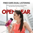 thumbnail image 5 of Inadays Premium Bone Conduction Headphones Open Ear Wireless Bluetooth Earphone Waterproof Sports Headsets with Mic Earphones for iPhone Android, Black, 5 of 7