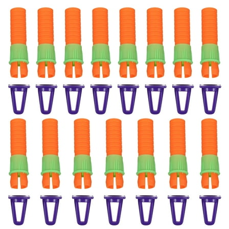 Urive 15pcs Crayon Extender Oil Painting Stick Extender Crayon Sharpener Crayon