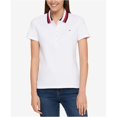 thumbnail image 2 of Tommy Hilfiger Heritage Stripe Polo para Mujer, Blanco, X-Large Tommy Hilfiger Polo, 2 of 2