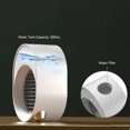thumbnail image 3 of Air Cooler 500mL Mini Space Cooler with Misting Desktop Air Conditioning Fan with 3 Wind Speeds Colorful USB Powered Quiet Air Cooler Cooling Fan for Home Room Office, 3 of 7