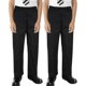 thumbnail image 1 of Kids Boys Pants Plain School Uniform Pull Up Regular Fit Elasticated Trouser, 1 of 5