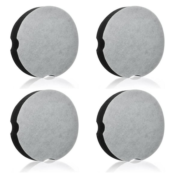 4 Pack Filter Replacement for Bissell Cleanview Compact Turbo 3508 3437F Powerforce Compact Lightweight Upright 2112 1520 for Bissel Turbo Bagless 2690 Vacuum, Parts #1604896/160-4896