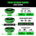 thumbnail image 6 of Rhino USA Heavy-Duty Recovery Gear Combos Off-Road Truck Vehicle Recovery (20' Strap + Hitch), 6 of 7