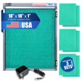 thumbnail image 1 of Wingman1 Electronic Air Filter with 1-Yr Supply of Air Purifier Pads - HVAC, Heater, Air Return, Furnace Filters for House - Air Conditioner Replacement Filters - Easy Homeowner Installed - 18x18x1, 1 of 4