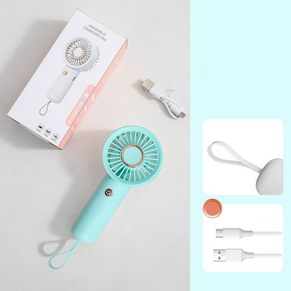 Up to 65% Off Mini Fan Handheld 2025 Summer New Mini Handheld Fan USB Rechargeable Fan