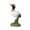 B, variant on KGJQ Resin Red-Crowned Bird Figurines, Realistic Bird Statues with Rock Base, Mini Landscape Ornaments for Tea Table Rockery Fish Tank Courtyard Bonsai Home Decor
