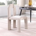 thumbnail image 2 of Meridian Furniture Bennett Beige Chenille Fabric Dining Chair (Set of 2), 2 of 7