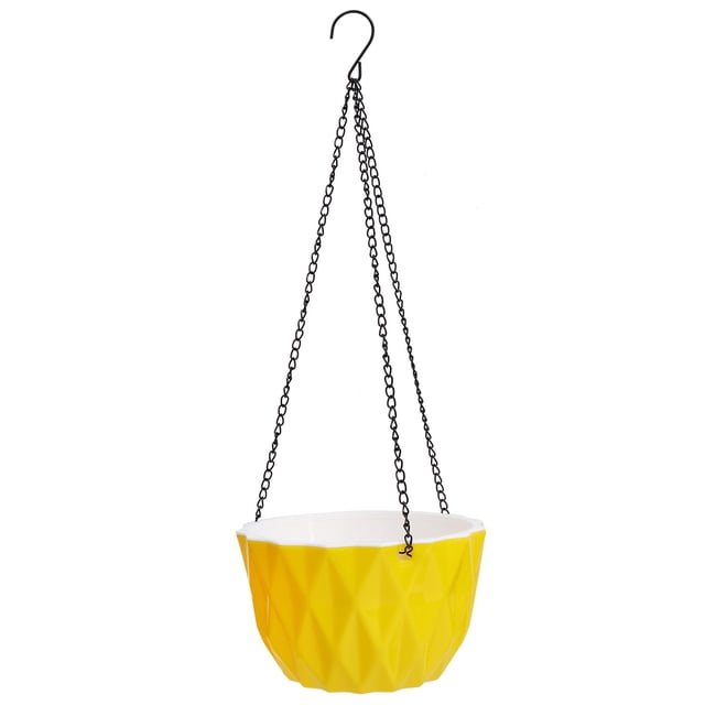 EeaseCA 1pc Creative Automatic Water Absorption Flower Pot Hanging Plastic Flowerpot