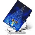 thumbnail image 5 of ELEHOLD Pattern Leather Case for iPad Pro 11 inch 2024 ,Magnetic Clasp Folio Flip Smart Case Card Slots Kickstand Shockproof Cover for iPad Pro 11" 2024,Owl, 5 of 8