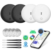 ZDSSY 4 Packs GPS Air Tracker Tag for iOS and Android, IP68 Waterproof, Bluetooth Item Locator with Find My Device for Keys, Wallet, Luggage, Cat, Dog