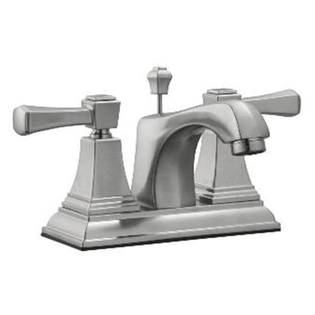 Design House 521997 Torino Robinet de Toilette de 4 Po; Finition Nickel Satiné