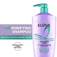thumbnail image 3 of L'Oreal Paris Elvive Hyaluron Pure Shampoo, 28 fl oz, 3 of 12