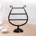 thumbnail image 4 of Estante de exhibición Fernando soporte de botón de oreja colgante soporte de joyería en forma de copa día de San Negro, 4 of 5