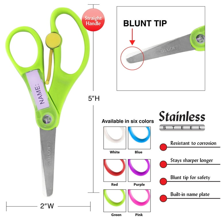 Bazic 7 Stainless Steel Scissors