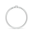 thumbnail image 2 of ANGARA Natural 0.04 Ct. Diamond Solitaire Promise Ring in Sterling Silver for Women (Ring Size: 3), 2 of 9