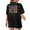 1-Black, variant on UNISHE Women's Faith Over Fear Psalm 118:6 Retro Wavy Letter Back Print Short Sleeve Crew Neck Daily Casual Wear Tops