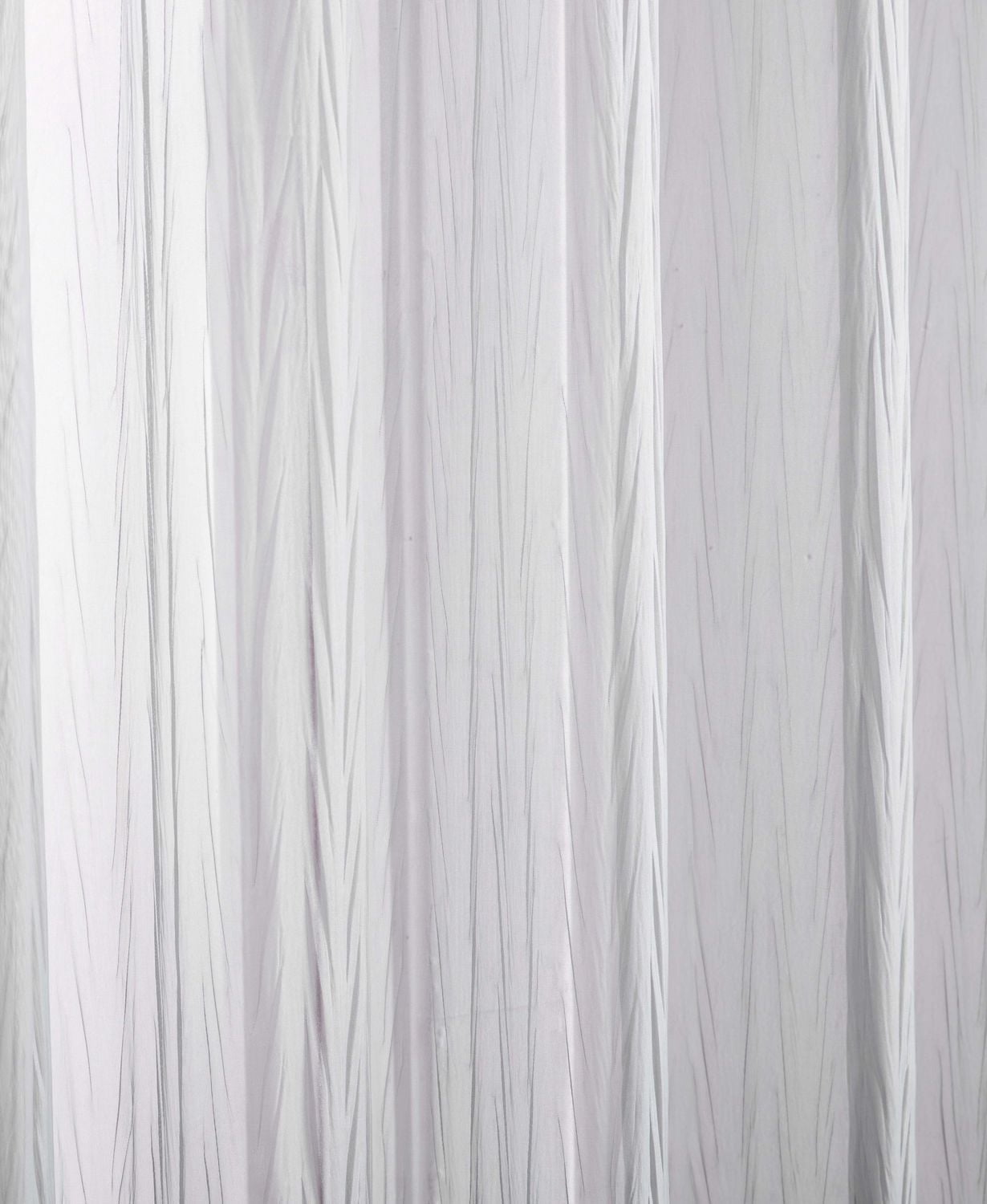 Crinkle Sheer Rod Pocket Curtains – 2 pack, Crinkled Texture