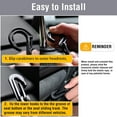 thumbnail image 7 of Dog Car Net Barrier, Pet Barrier with Auto Safety Mesh Organizer Baby Stretchable Storage Bag Universal for Cars, SUVs - Easy Install, Car Divider for Driving Safely with Children & Pets, 7 of 7