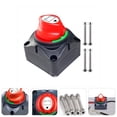 thumbnail image 2 of MasteelfCA Battery Switch 12V-48V Battery Disconnect Master Power Cut-Off Switch for RV, 2 of 7