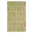 thumbnail image 4 of SAFAVIEH Martha Stewart Blocks Geometric Wool Area Rug, Green/Ivory, 4' x 4' Round, 4 of 9