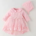 thumbnail image 3 of LNMQLPDBS Denim Dress Baby Girls' Dresses Cat Dress for Girls Best Gifts Under 30.00 Winter Baby Girl Clothes Gift Under 10 Dollars Gift 25 Gift, Pink 18-24 Months, 3 of 3