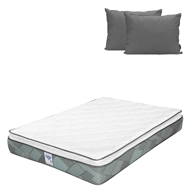 Colchón Matrimonial Spring Air Baggio + Almohada 2-Pack Standard 68X50 cm