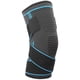 thumbnail image 3 of Rodillera deportiva dual para exteriores, transpirable, de punto, con bandas de presión dobles, color azul, talla M, 3 of 14