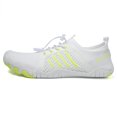 thumbnail image 4 of Zapatos Agua Descalzo Playa Secado Rápido Antideslizante para Hombre Mujer (43) Blanco, 4 of 8