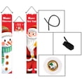 thumbnail image 4 of TERGAYEE Merry Christmas, Door Banners, Porch Signs, Hanging Banners, Christmas Flags, Home Walls, Indoor, Outdoor, Christmas Party Decorations Holiday Decor, 4 of 6