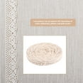 thumbnail image 3 of FELTECHELECTR 1 Roll Beige Cotton Thread Lace Trim Ribbon for DIY Material and Sewing Craft 10 Yards, 3 of 8