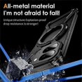 thumbnail image 3 of Compatible For Google Pixel 9 Pro Fold 5g Bumper Cases Borderless Metal Frame Cover Compatible With Magsafe Kickstand, 3 of 5