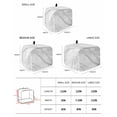 thumbnail image 2 of Marble Toaster Cover 4 Slice, Large Kitchen Appliance Covers, Modern Grey White Rock Monochrome Simple Toaster Oven Cover with Loop, Bread Machine Cover Polyester Dust Cover Protection, 2 of 4