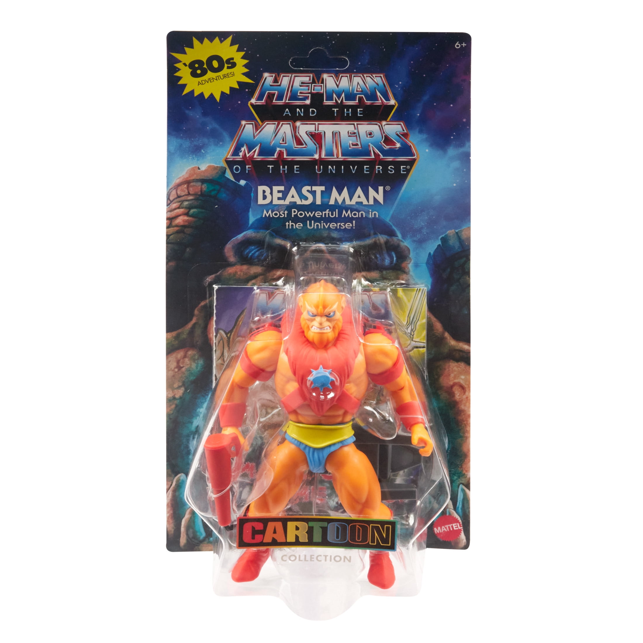 Masters of the Universe Origins Toy, Cartoon Collection Beast Man Action Figure