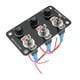 thumbnail image 4 of Interruptor , interruptor de palanca de Metal de 3 bandas, Panel de interruptor de Control para coches Rvs, accesorio de, 4 of 8