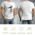thumbnail image 5 of Hanmun Men's Xenomorph Cartoon T-Shirts Short Sleeve Cotton Round Crew Neck M T-Shirt Moisture Wicking White USA, 5 of 9