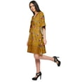 thumbnail image 4 of Moomaya Cutwork Lace Beach Kaftan For Women Printed Bikini Caftan Plus Size, 4 of 6
