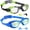 Green/Black & Mirrored Blue, variant on PUMIER 2 Pack Kids Swim Goggles for Age 4-16, Anti-Fog & Anti-UV Leak-Proof Youth Swim Glasses, Wide Vision with Adjustable Strap, Includes Mesh Bag & Ear Pl