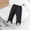 Black, variant on Zecgelong Kids Winter Leggings For Girls Boys Thick Velvet Warm Pants Fleece Lined Winter Leggings Tights Girls Sweatpants Size 12-18 Months