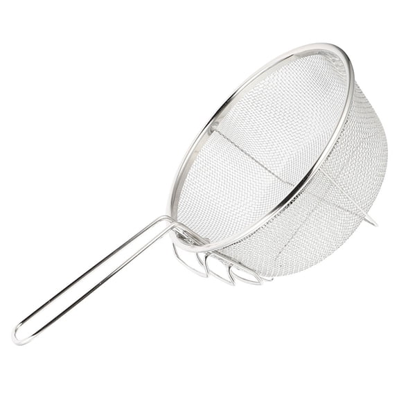 AURARMLET Fry Basket with Folding Handle Stainless Steel 35.5X23X9CM for Cooking 1Pack