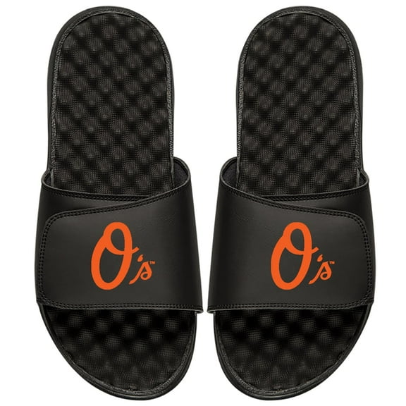 Youth ISlide Black Baltimore Orioles Alternate Logo Slide Sandals