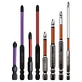 thumbnail image 3 of Bgsha HRC61 Degree Magnetic Cross Screwdriver Bits PH2 Multipurpose Impact Drill Bits, 3 of 7